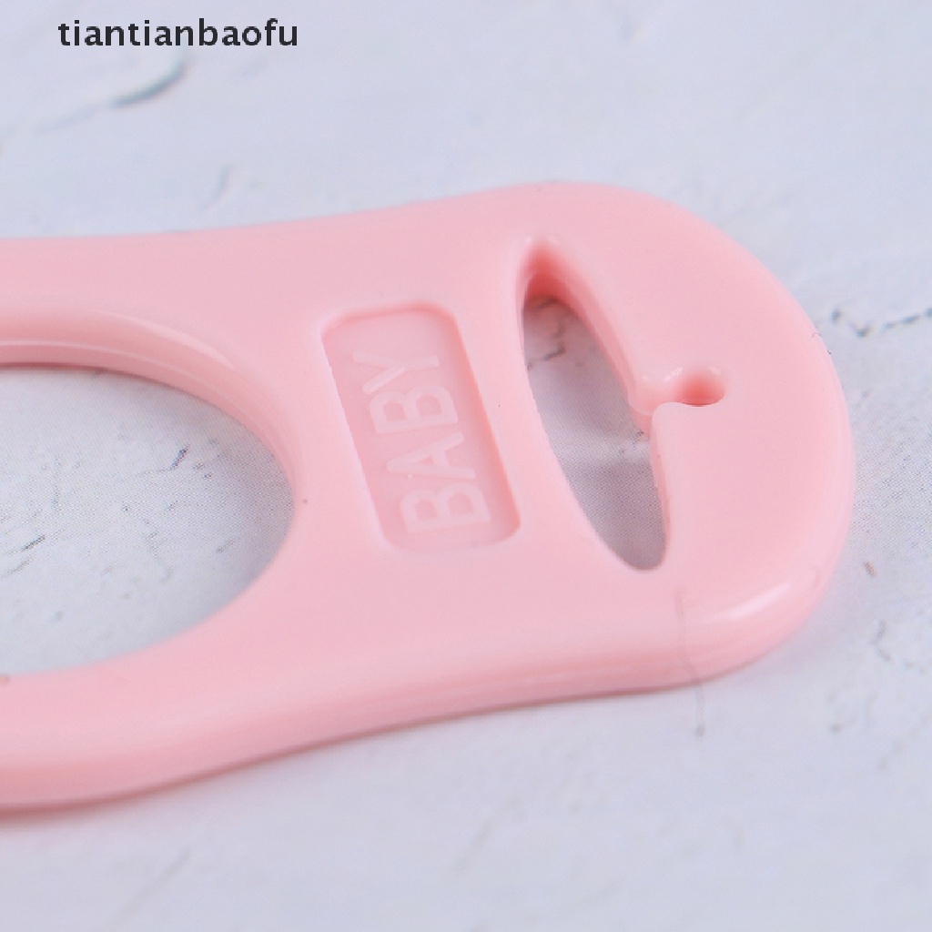 [tiantianbaofu] 5pcs/pack Baby Dummy Dot Holder Klip Adaptor Untuk Cincin Tombol Silikon Butik