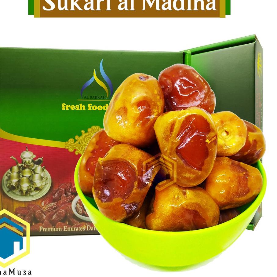 

♚ Kurma Sukari 1kg Premium Basah Original Kualitas Super ( Kemasan Dus Tebal ) ✼