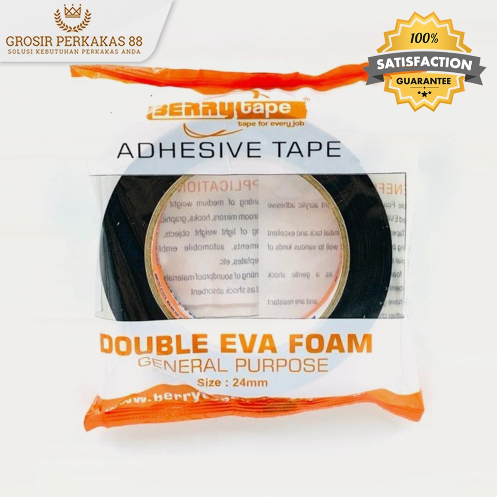 

Isolasi double tape foam dobel 2mm