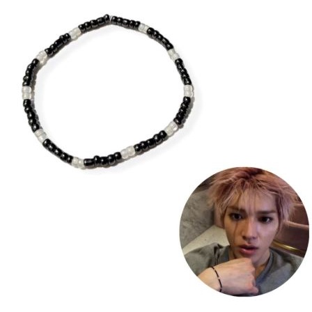 Gelang Smile Colorful Beads Mote Senyum Warna Warni Kpop Korea ala Sehun Jaehun Taeyong Wooyoung