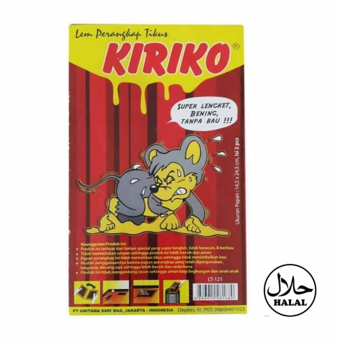 KIRIKO LEM PAPAN PERANGKAP TIKUS LT-121