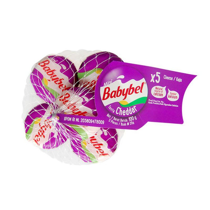 

Babybel Mini Cheddar Isi 5 / Keju