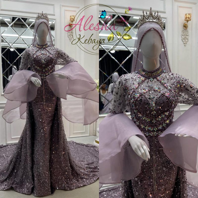 Gaun pengantin squeen/gaun pengantin terbaru/wedding dress