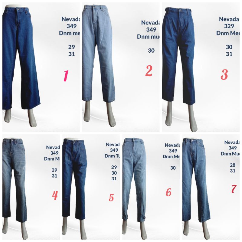 CELANA JEANS NEVADA WANITA BOYFRIEND