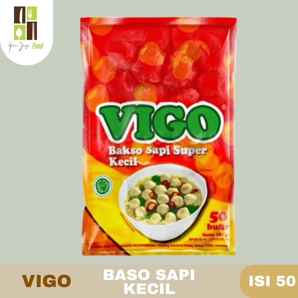 Kimbo Heppi Bakso/ Baso Sapi 25 Pcs/Vigo Bakso Sapi Kecil 50 Pcs