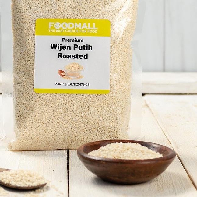 

✫ Wijen Putih PANGGANG 250 gram / White Sesame Roasted ➮