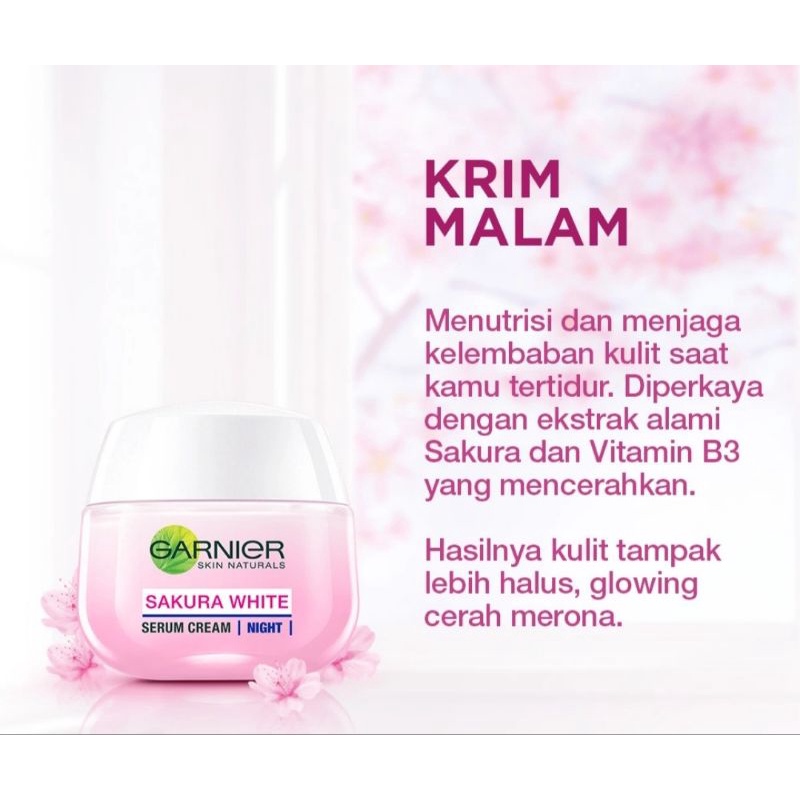 GARNIER  KRIM SPF30 50ML ALL VARIAN KEMASAN BARU exp 2025/2026