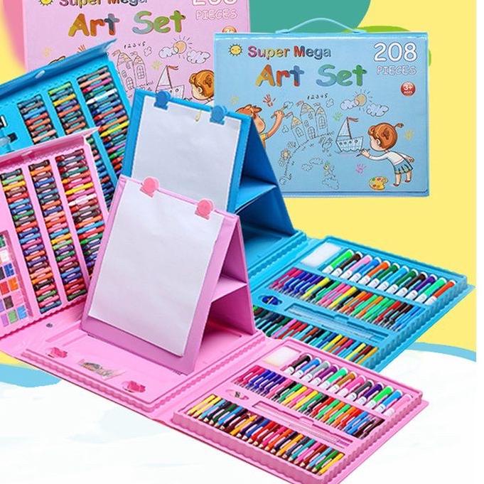 

DAPATKAN SEGERA Crayon set 208 pcs / Alat set menggambar dan melukis DS2D;