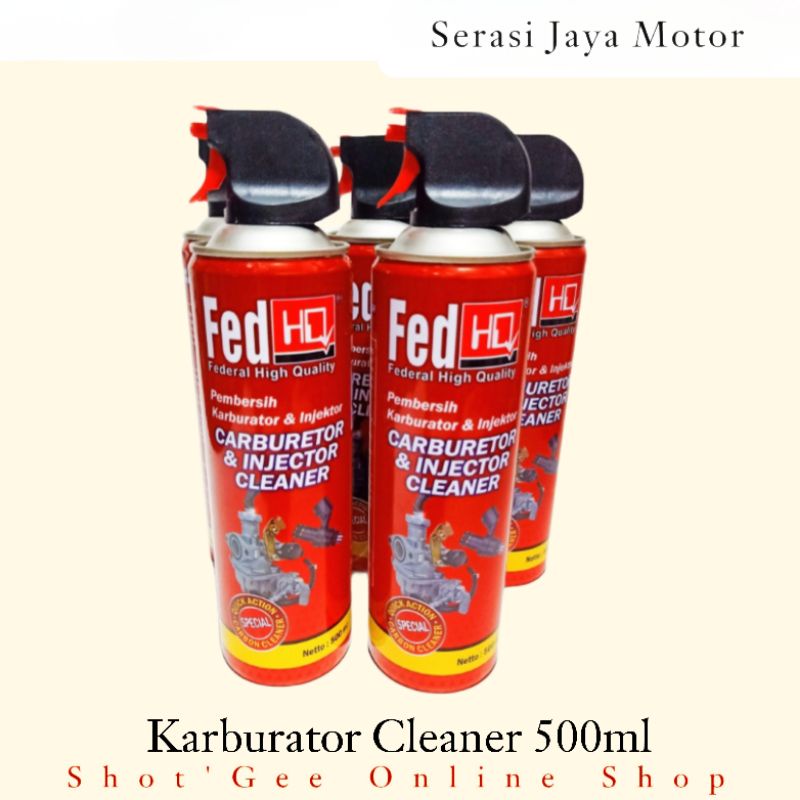 Carbulator Cleaner Federal Nett500 Karbu Cleaner Nett 500ml