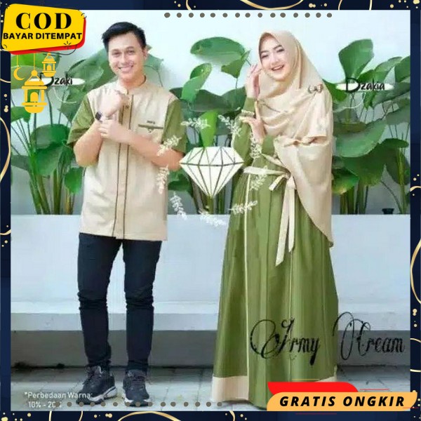 Gsmis Pasangan Termurah Ghamis Copel Premium Buju Sarimbit Muslimah Dres Syari Baju Lebaran Couple B