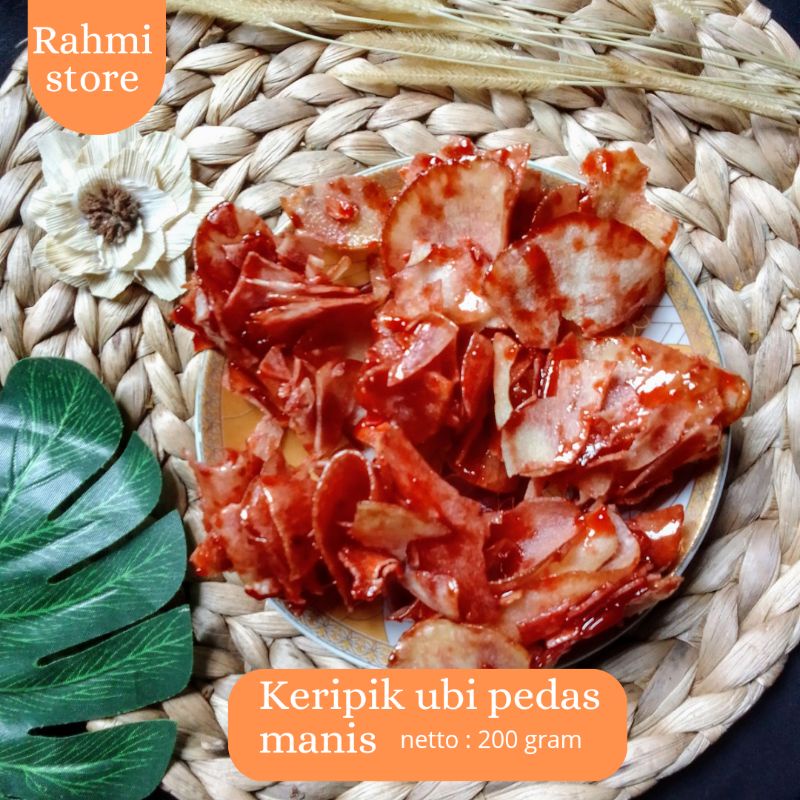 

(200 GRAM) KERIPIK UBI PEDAS MANIS | UBI JALAR PEDAS | KERIPIK SINGKONG PEDAS | ACEH