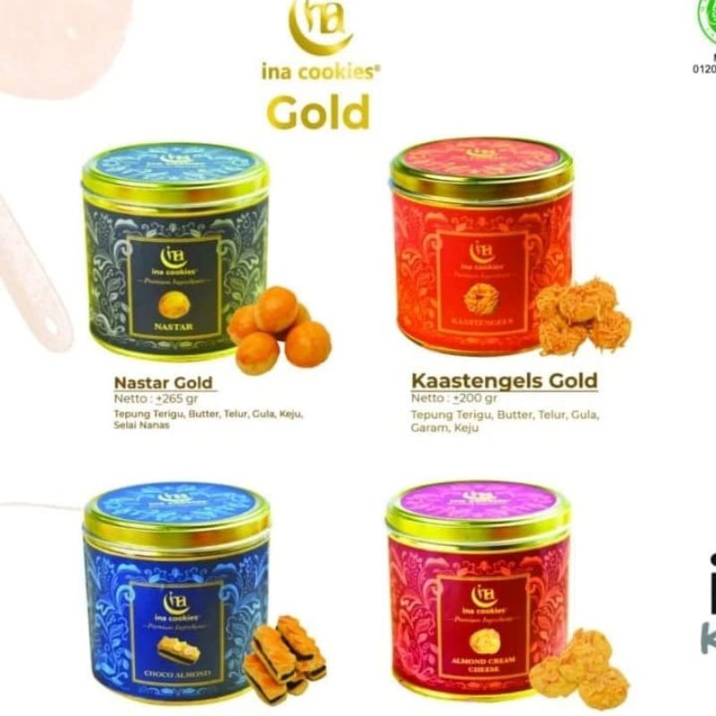 

Ina cookies gold edition