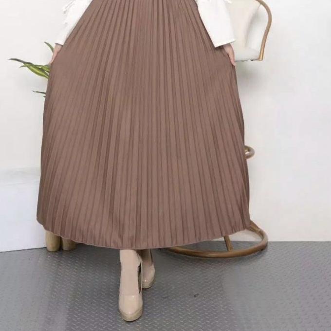 Terbaru 12.12 ROK PLISKET HYGET SUPER PREMIUM Rok plisket hyget super premium Rok plisket mayung Rok