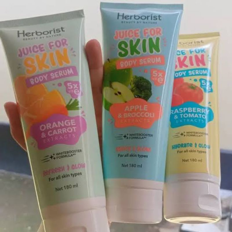 Herborist Body Lotion Just For Skin Body Serum 180ml