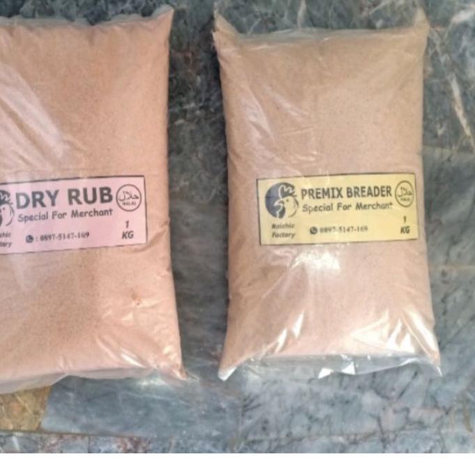 

☁ Bumbu Biang Fried Chicken 1kg : 20kg Tepung / Bumbu Premix Raichic / Bumbu Tepung Kentucky ➢