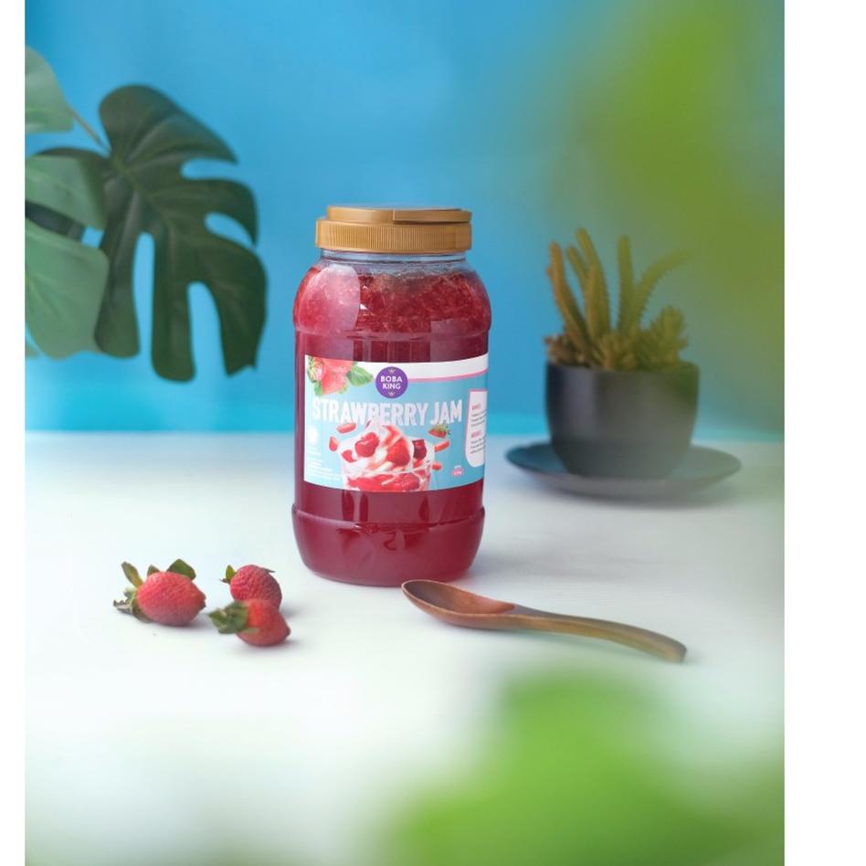 

☁ 2.3 kg Boba King Strawberry Jam ➵