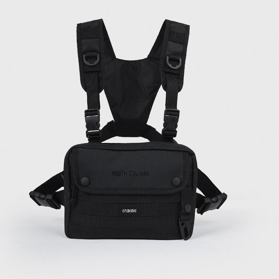 ♂ Epidemic Chest Rig Bag | Tas Dada Black Empire ✱