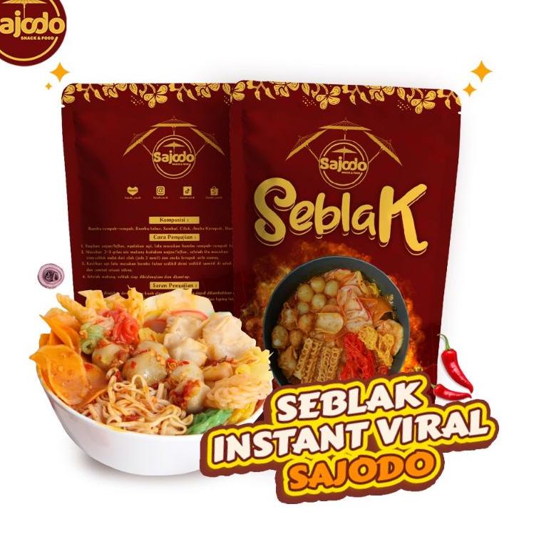 TERBARU  seblak instant sajodo snak