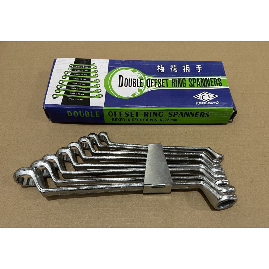 Kunci Ring Set 8pcs Fukung