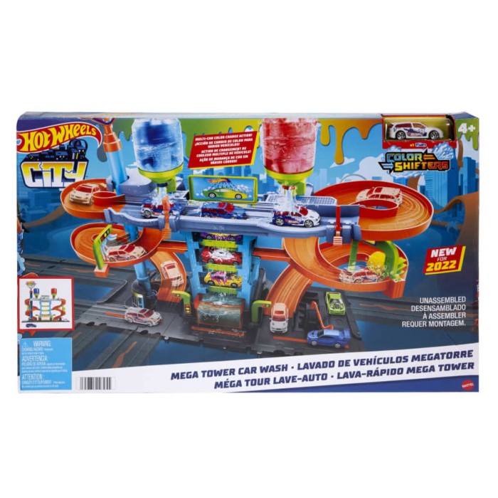 Terlaris Hotwheels Hot Wheels Mega Tower Car Wash