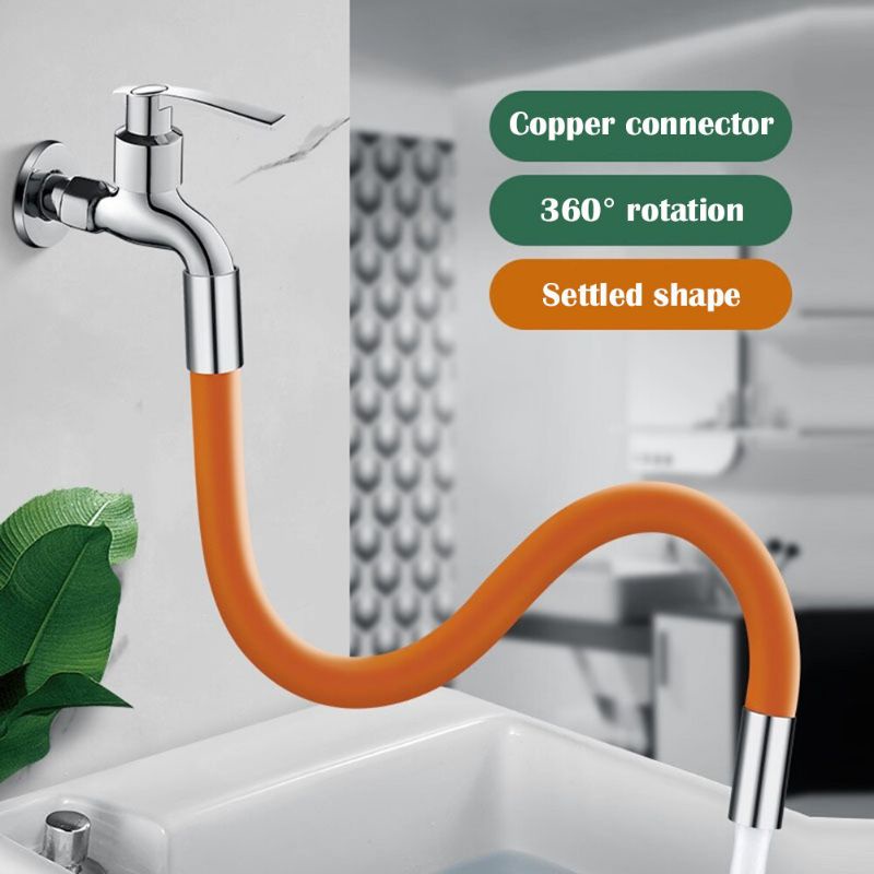 Selang Kran Air Fleksibel Putar Sambungan Kran Air