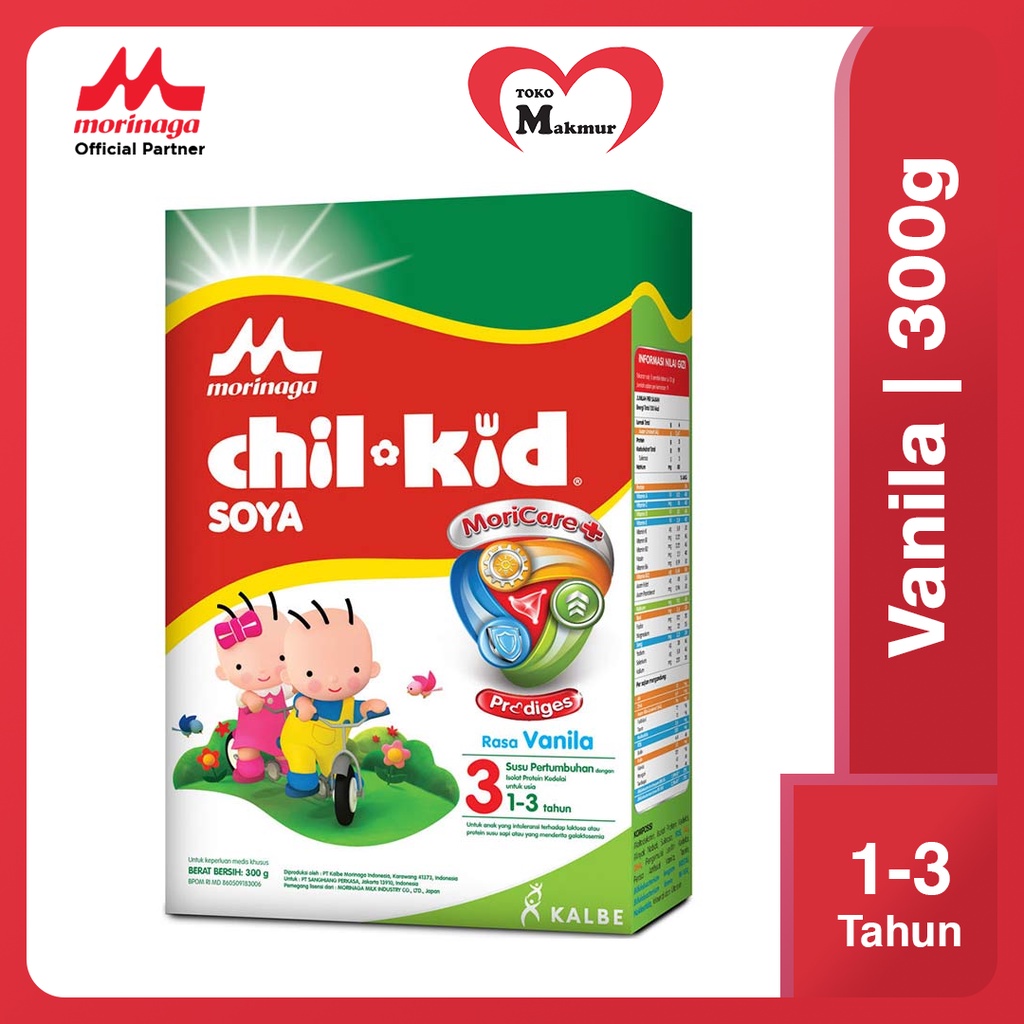 Chil Kid Soya Vanila 300gr ( Kemasan Lama) / Toko Makmur Online