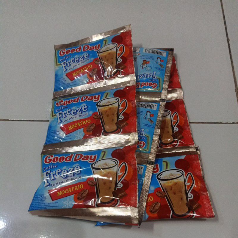 good day freeze mocafrio (10 sachet)