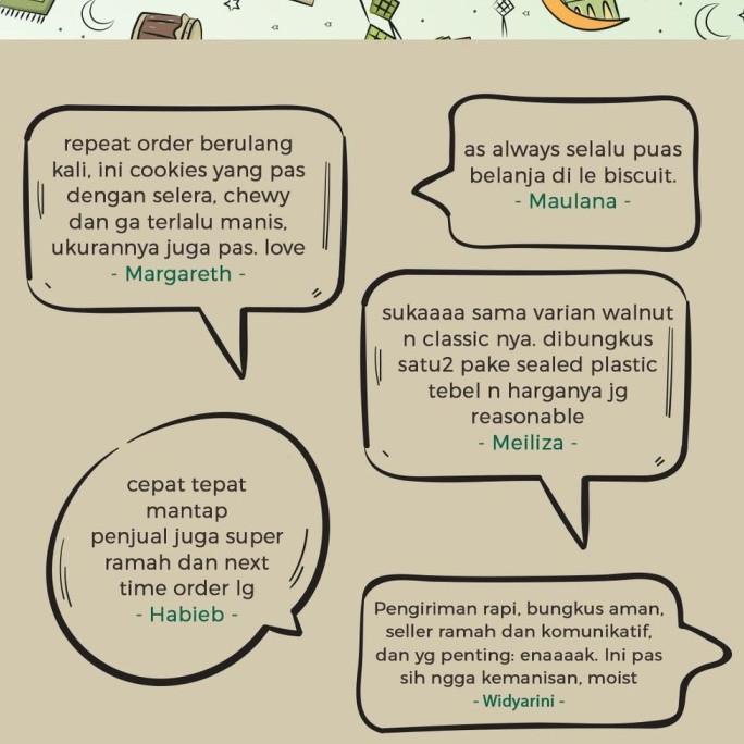 

SALE LE BISCUIT PARCEL HAMPERS LEBARAN IDUL FITRI - 2 JAR SOFT BAKED Y6545TR4Y