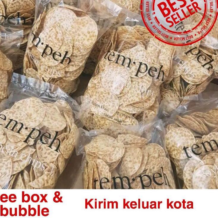 

✺ KERIPIK TEMPEH KRIPIK TEMPE UKURAN L 500gr -GLUTEN FREE ➣