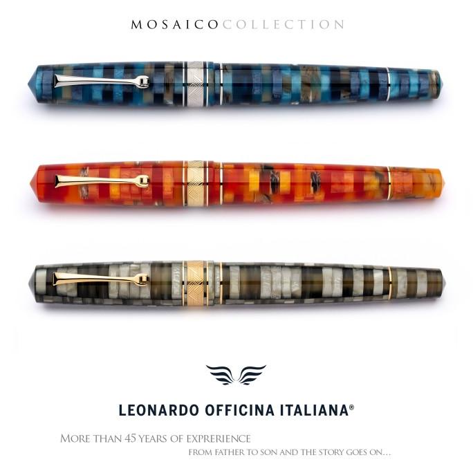 

LEONARDO OFFICINA ITALIANA Momento Zero Grande Mosaico Fountain Pen