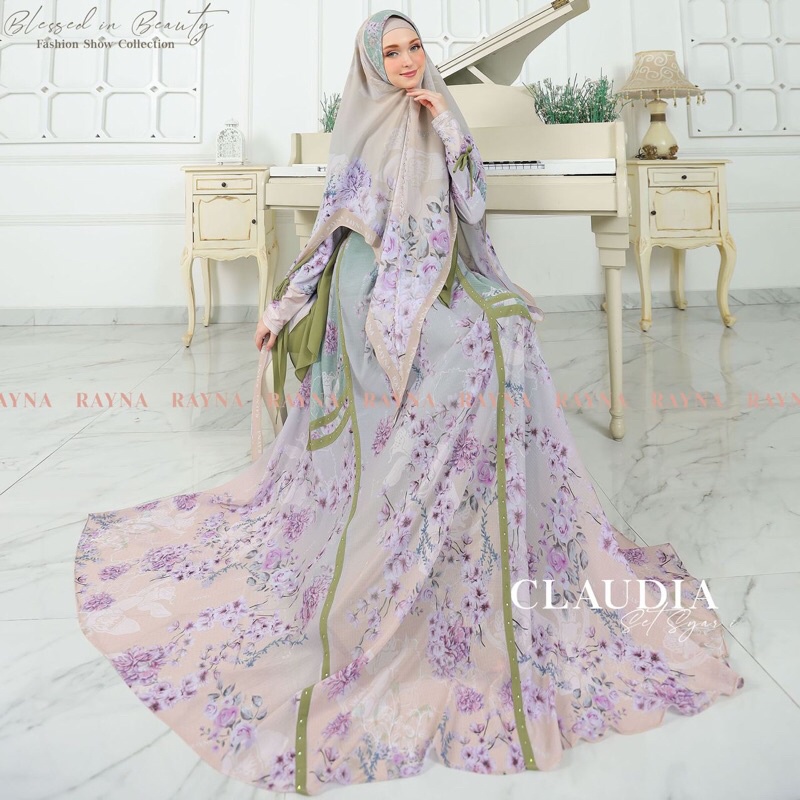 Claudia Set Syari Original By Rayna