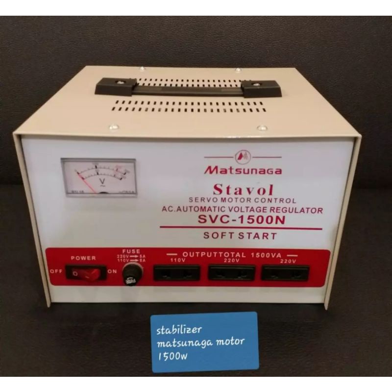 Stabilizer matsunaga 1500w stavol matsunaga 1500watt stabilizer 1500w