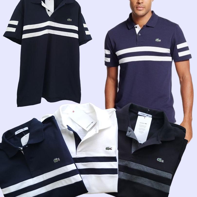 ◙ LCT SRIPESLEEVE POLO ❅