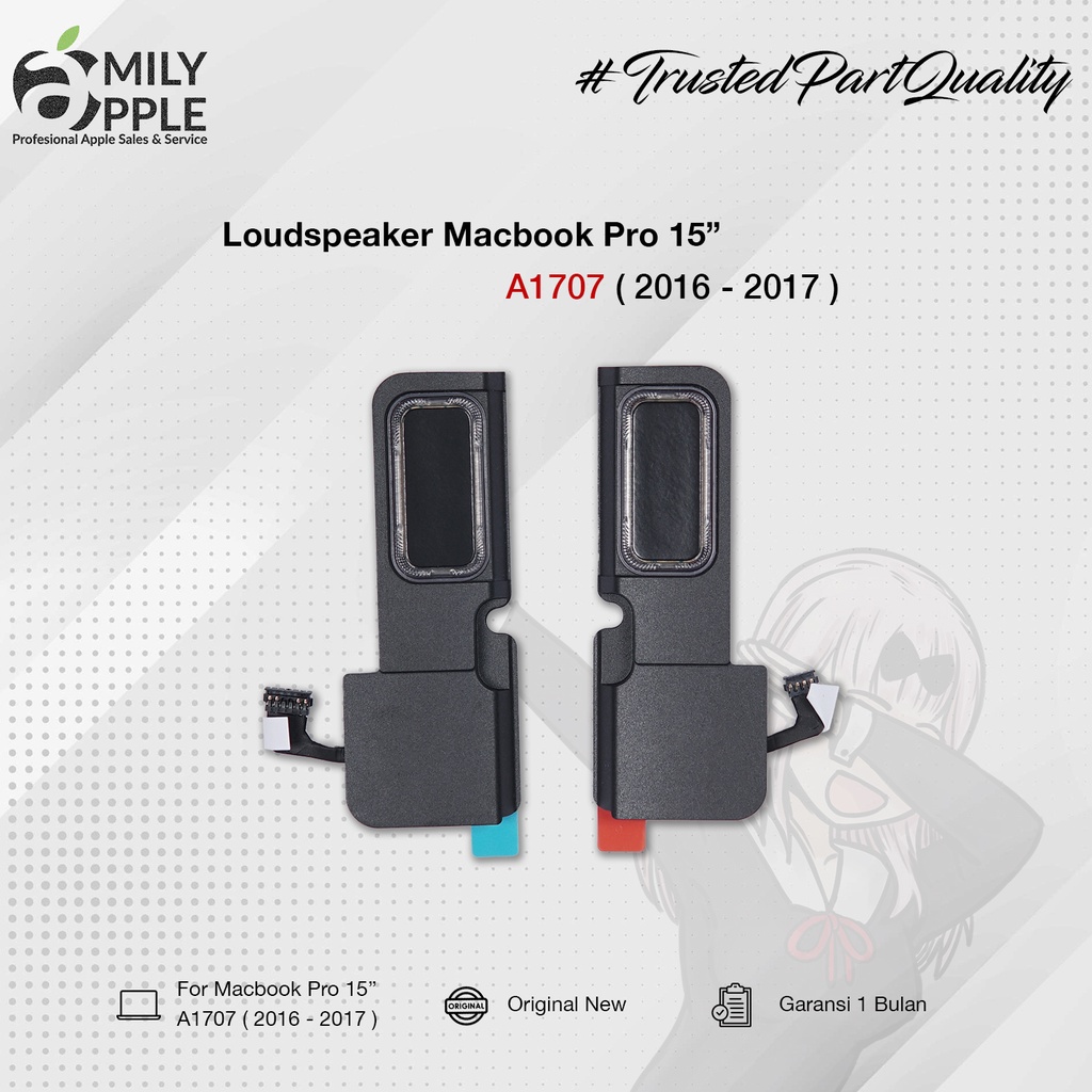 Loudspeaker Speaker Macbook Pro 15 inch A1707 2016 2017
