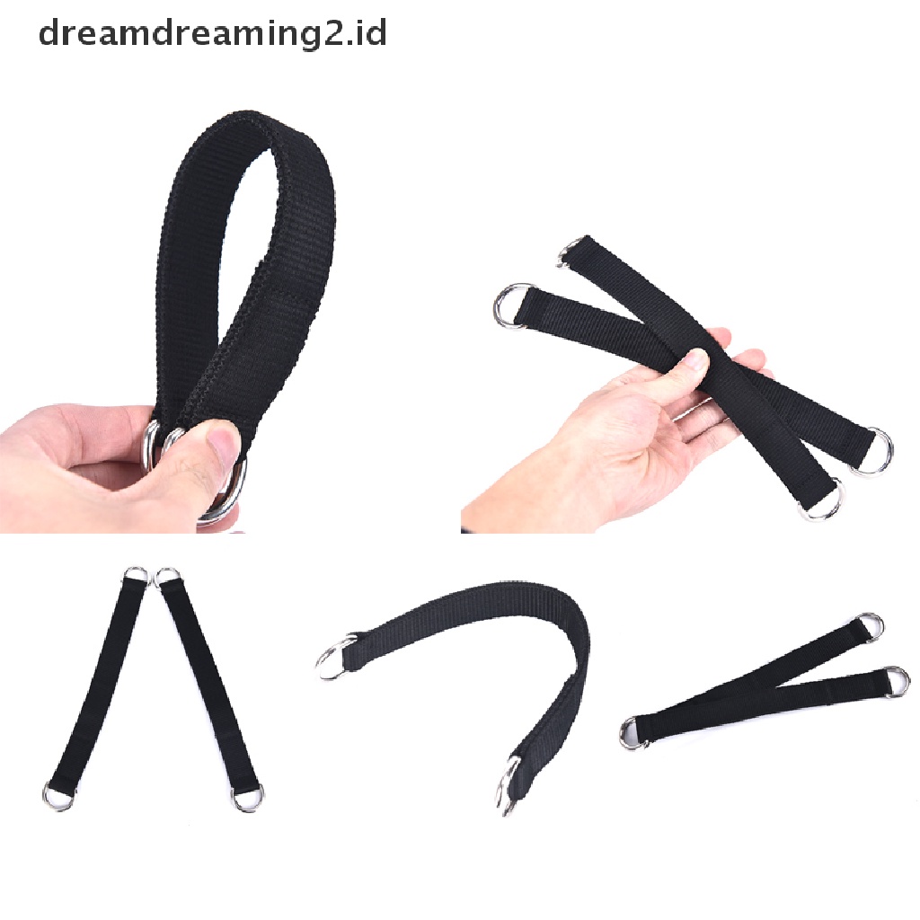 (dream) 1pc Peralatan Fitness Hook Ring Gantung Sabuk Gantung Sandbag Pull Up Tali.