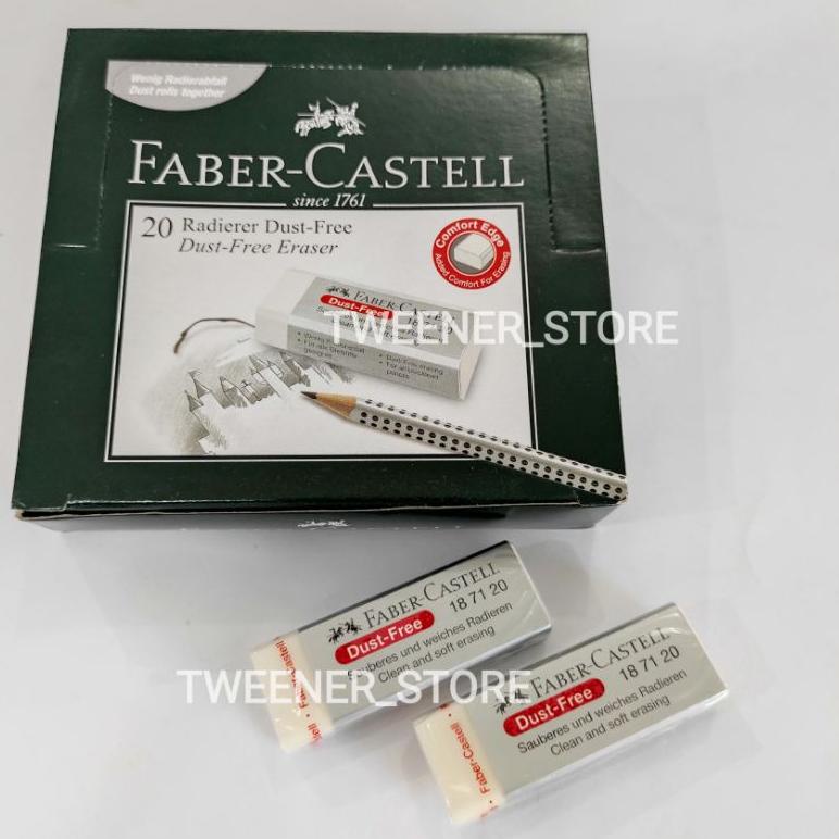 

K35 Faber Castell Penghapus Eraser 187120 Putih Besar NEW ↩