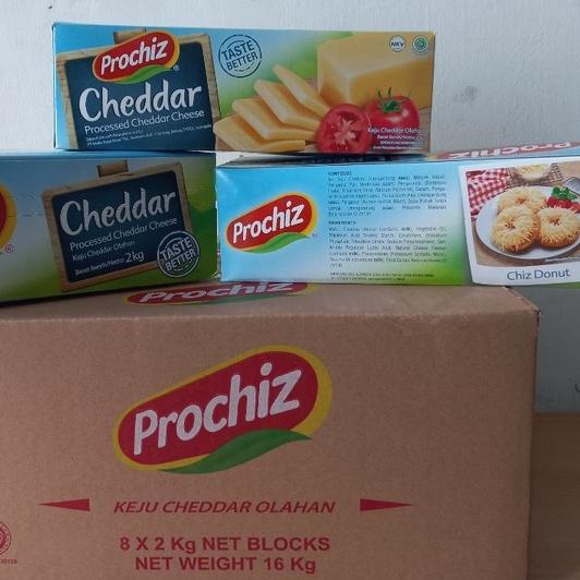 

♛ Keju Prochiz CHEDDAR BIRU 2KG TERMURAH / Keju Cheddar Biru 2kg ❈