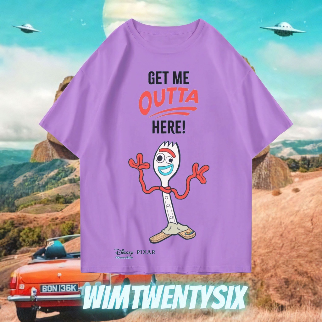 KAOS OVERSIZE TOY STORY  OUTTA VINTAGE TEE