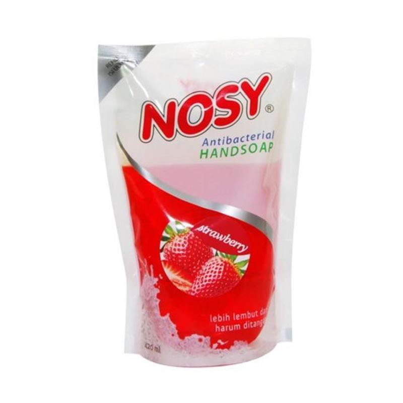 NOSY HAND SOAP 420ML REFILL STRAWBERRY (12)