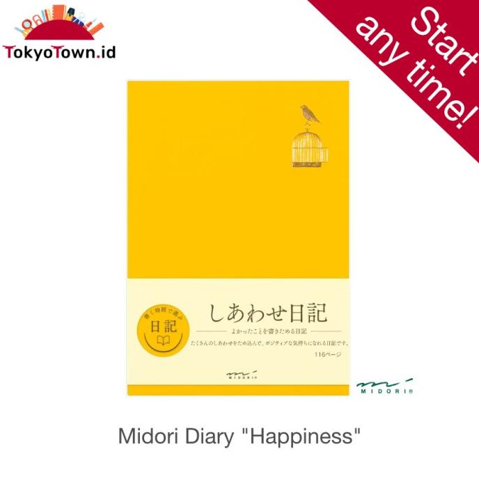 

Midori Diary Happiness # notebook, journal