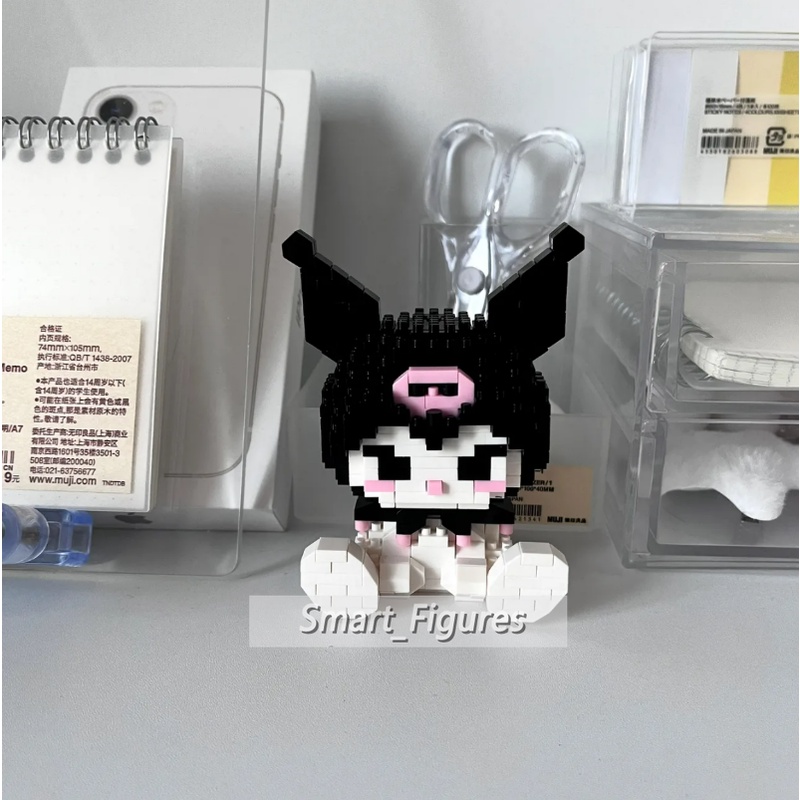 Pop Doll DIY Dekorasi Puzzle Blok Bangunan Kuromi My Melody Hello Kitty Sanrio Mainan Hadiah Anak Perempuan Seri [IN STOCK]