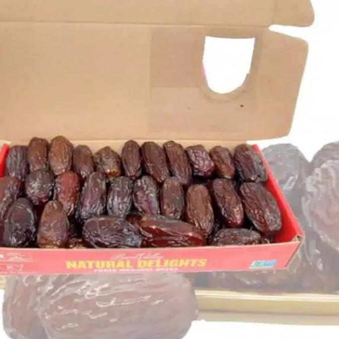 

✱ Kurma Medjol Dates California 500gr KEMASAN DUS / Natural Delight Jumbo / kurma medjool 500g murah / kurma murah ☂