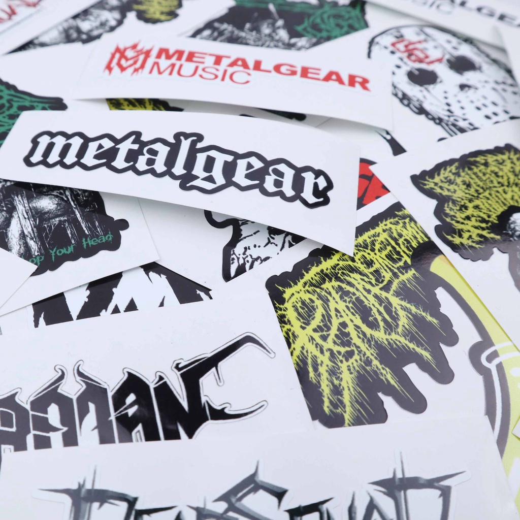 

ORIGINAL METALGEAR MUSIC / BAND B (DIJUAL PER-SATUAN DAN PEMILIHAN STICKER RANDOM) | STICKER