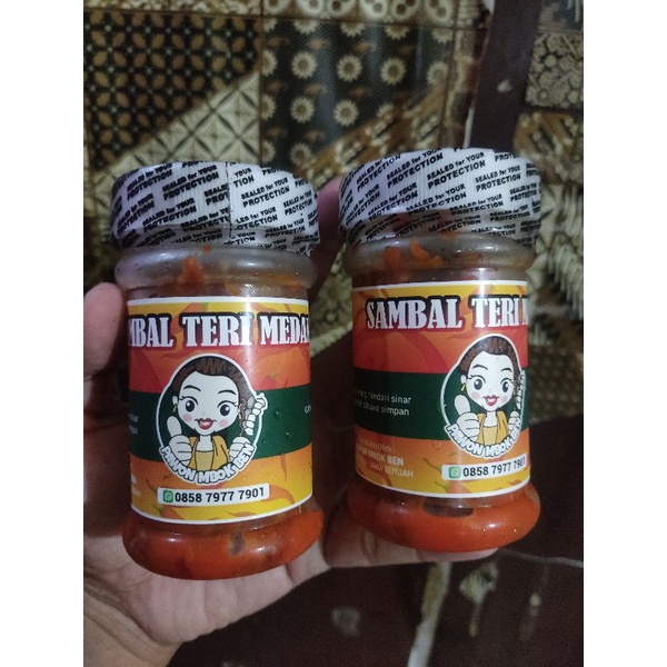 

Sambal baby cumi & sambal teri medan