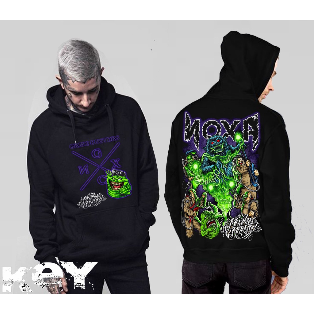 Hoodie Band Metal Noxa || Hoodie Noxa Pria Wanita || Sweater Hoodie Noxa