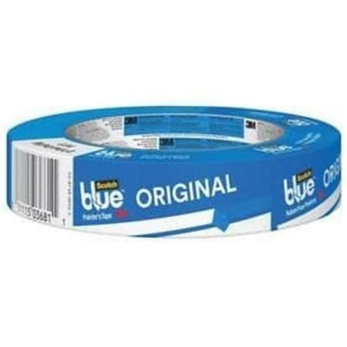 

Scotch 3 M Masking Tape Blue- 24mm x 50- Lakban Kertas 3 M Biru