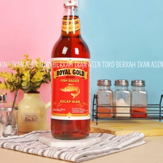 

☆ Kecap Ikan Royal Gold Fish 725ml / Saus Kecap / Fish Sauce ❁