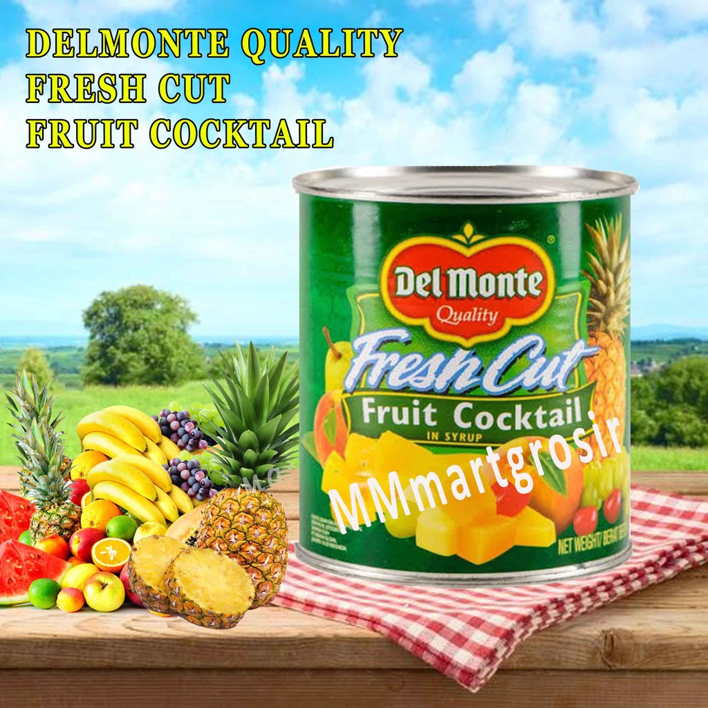 DELMONTE FRESHCUT FRUIT/BUAH SEGAR DALAM KALENG/ 825g