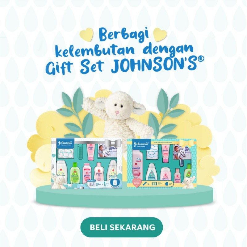 Johnsons Baby Premium Shower Gift Set - Paket Hadiah Bayi