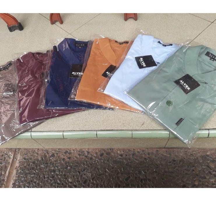 ☼ Baju Koko Alvee exclusive baju koko alvee haibah Distributor alvee ○